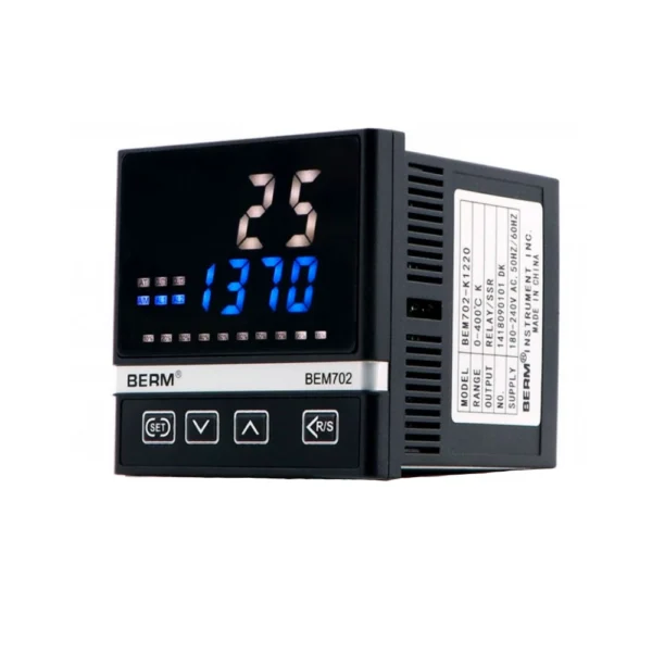 BEM702-K1220 temperatur kontrolleri üç dörddə görünüş